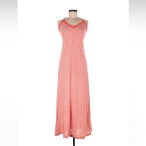 Gypsy 05 Pink and White Halter Maxi Dress